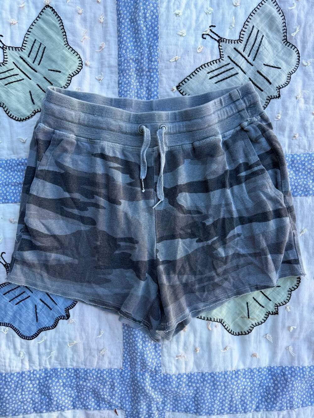 Splendid Camo Lounge Shorts